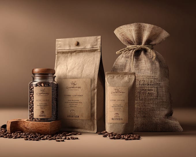 do coffee label and packaging design