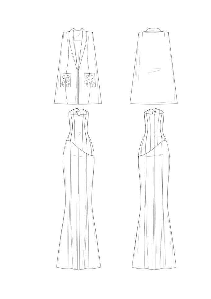 creo illustrazioni di moda per i tuoi progetti