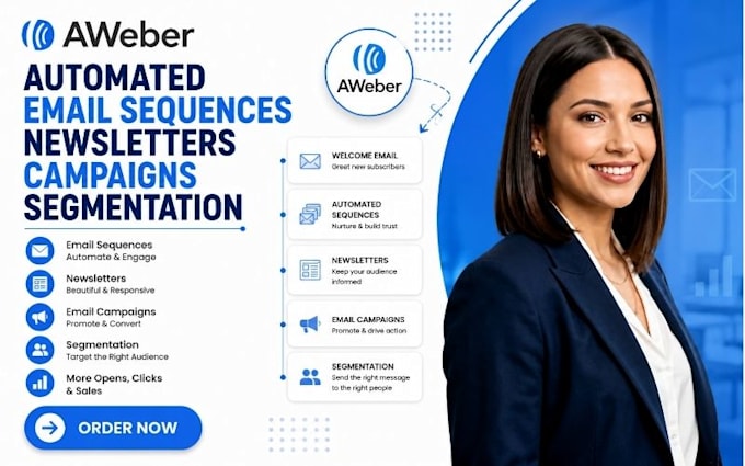 creat aweber automation email sequences newsletters campaigns segmentation
