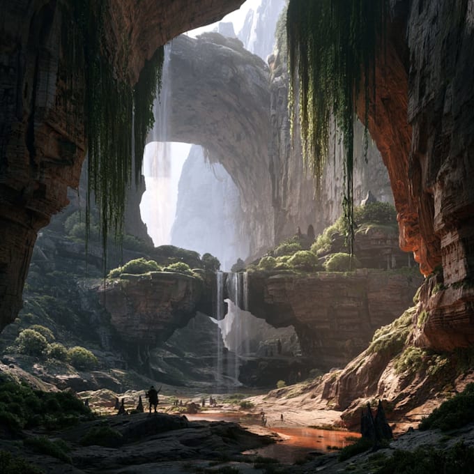create environment concept art