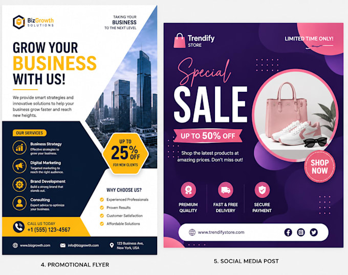 advertise your product, and services