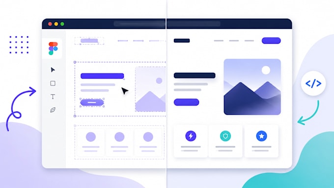 convert figma to reactjs or nextjs website