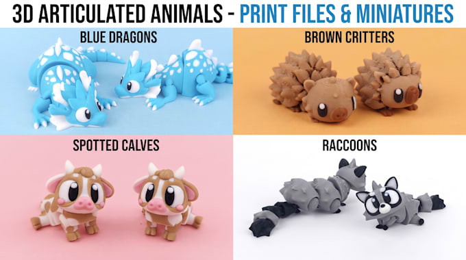 find 3d printing stl files for anime figures
