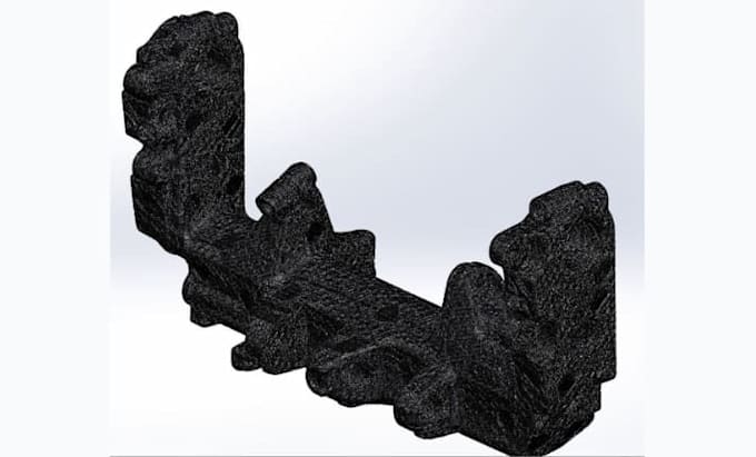 convert stl, obj point cloud and 3d scan mesh files into editable cad step model