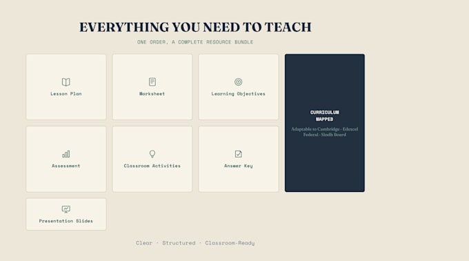 create curriculum aligned math lesson plans and teaching resources