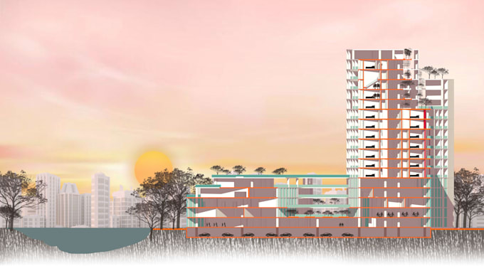do photoshop architecture rendering