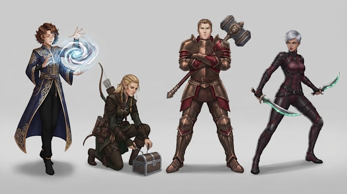 design a character for your video game