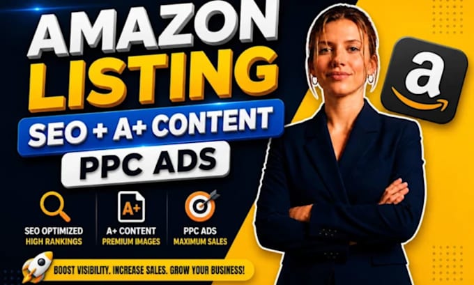 do amazon product listing with SEO optimization for amazon spain