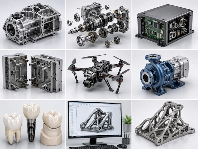 3d cad mechanical design 3d dental cad design 3d industrial cad for 3d printing