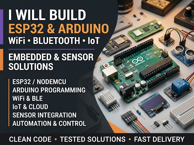 build esp32 nodemcu wifi bluetooth arduino embedded iot sensor solutions