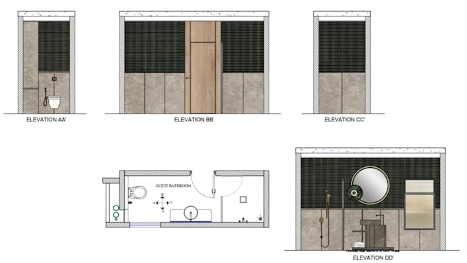do professional autocad 2d drafting and interior layouts
