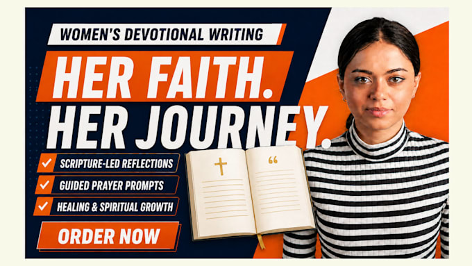 ghostwrite a christian womens devotional and guided prayer journal