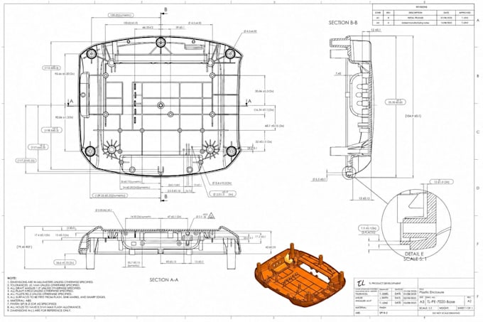 custom pcb enclosure iot case enclosure design  3d cad model print in solidworks