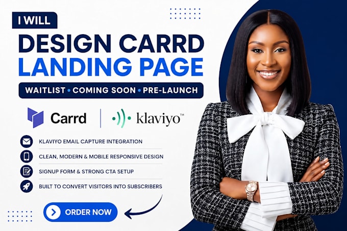 create a carrd waitlist landing page for your product lunch