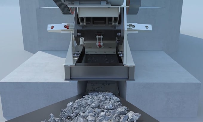 design 3d industrial machinery animation, technical animation and exploded view