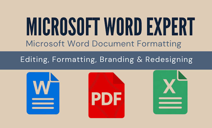 ms word templates design, branding, typesetting, letterheads