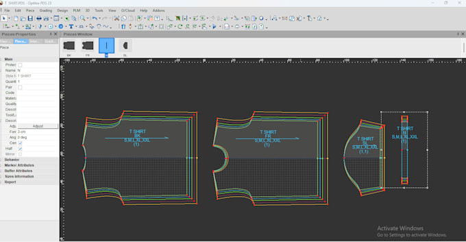 design professional garments patterns using optitex