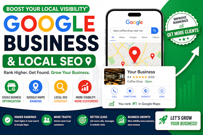 local SEO and google business optimization