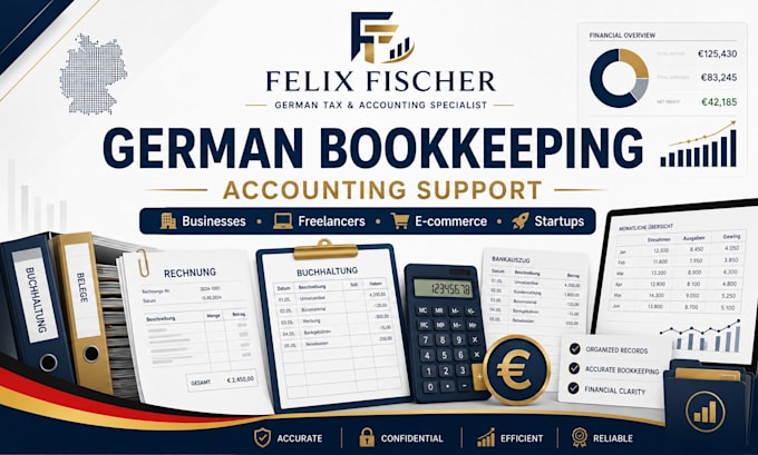 do german bookkeeping, datev and accounting