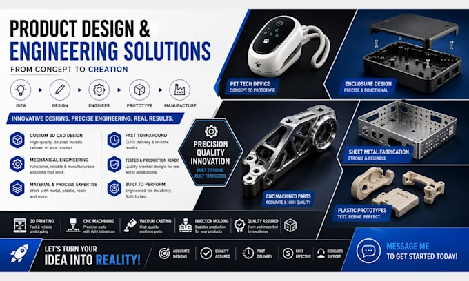 3d industrial product design mechanical prototype 3d cad model for manufacturing