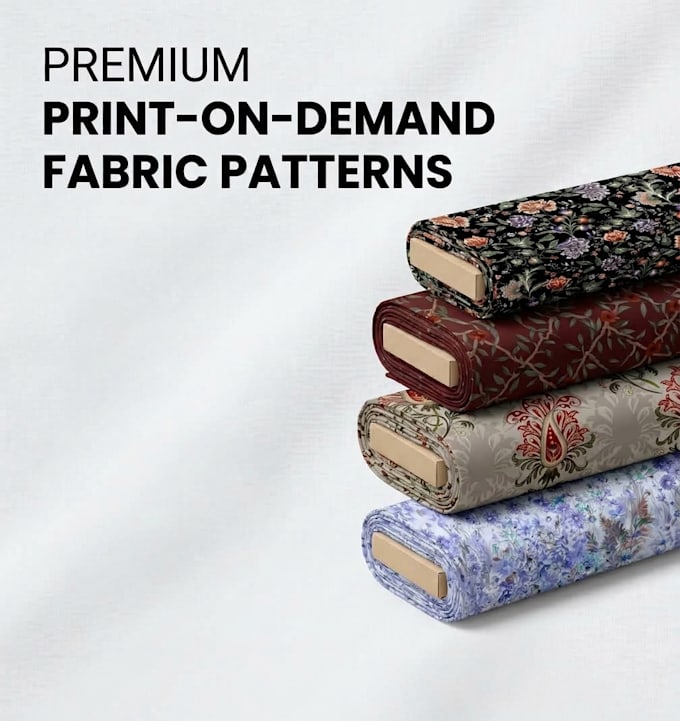 do the textile prints, seamless, floral pattern design