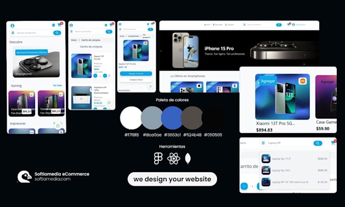 design a custom ecommerce online store for your business