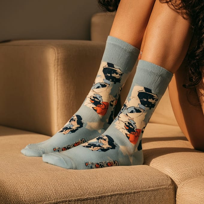 do socks design, grip socks, ankle, crew, sports