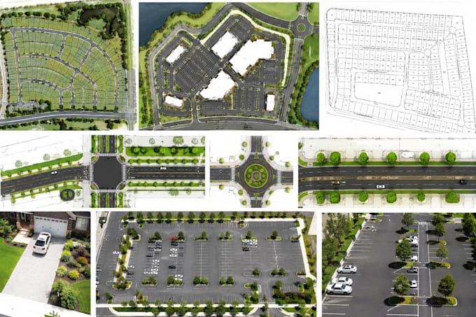 create land subdivision plans layout, site map, plot plan, iot layout, park plan