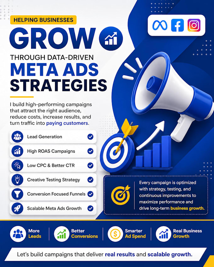 create and manage targeted facebook and instagram ads
