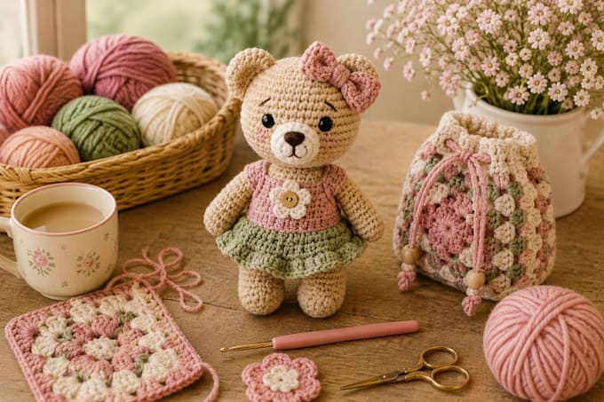 create custom crochet pattern pdfs