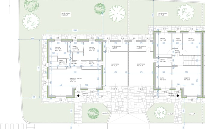 disegno 2d e planimetrie in cad