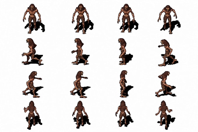 make character sprites in rpg maker mv mz or custom style