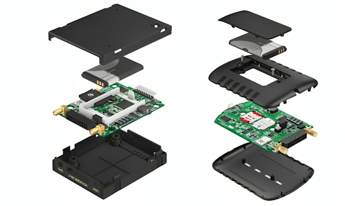 do 3d pcb enclosures, product casings, housings and cad models for prototyping