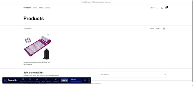 set up your complete shopify dropshipping store with meta ads