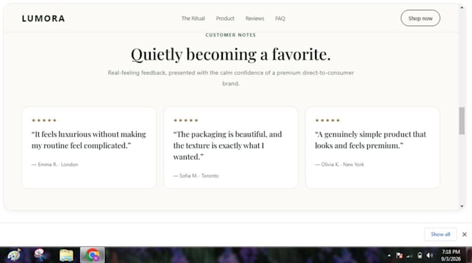 design a modern high converting wordpress landing page