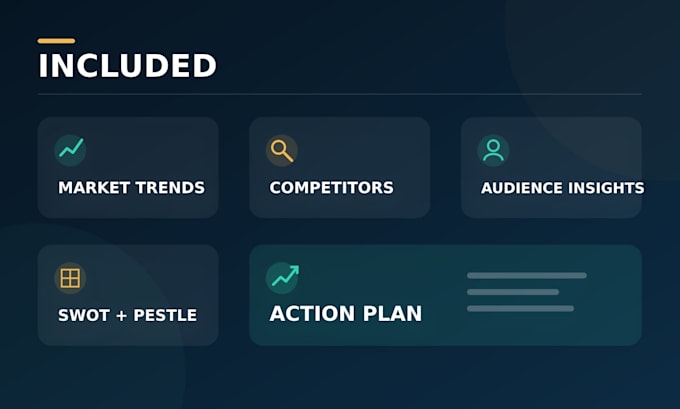 conduct strategic market research and competitor analysis