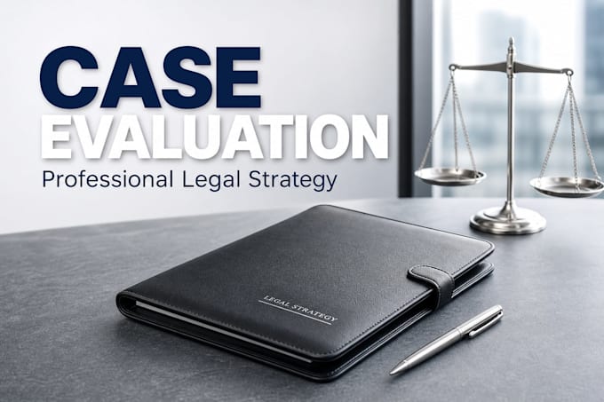 provide a professional legal case evaluation and strategy document