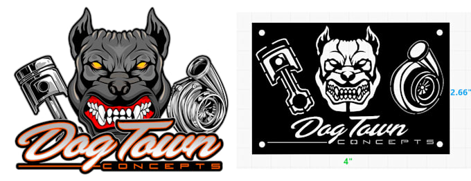 create a custom dxf file for laser cutting