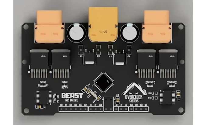 design battery bms pcb motor controller and power electronics