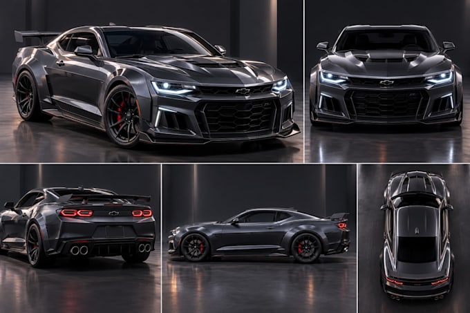 create 3d car models, automotive prototypes, technical drawings and rendering