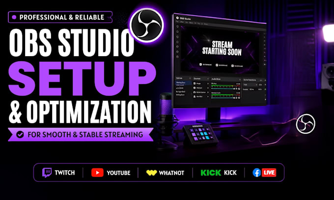 optimize obs studio for broadcast ready streaming