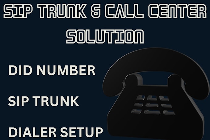 setup 3cx did number sip trunk inbound outbound call center