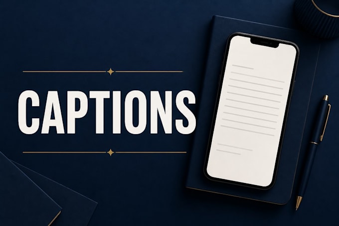write original social captions with researched hashtags