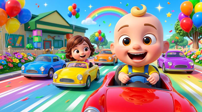 create entertaining and educational rhymes for kids