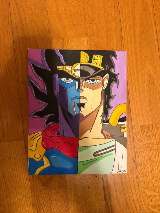 create custom made anime paintings