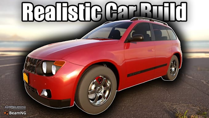 create a custom beamng drive car mod