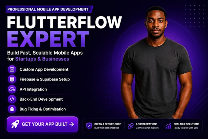 flutterflow app developer, dating fintech mobile app flutter mobile app