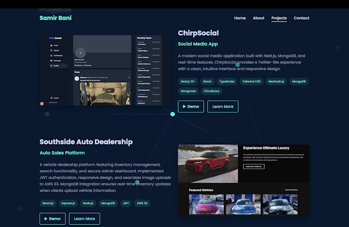 build your website or saas for any business, free preview first