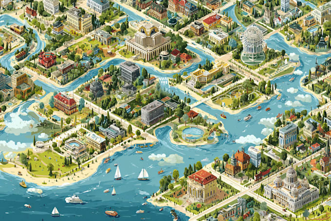create a custom vector map