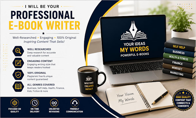 create a professional ebook or PDF book